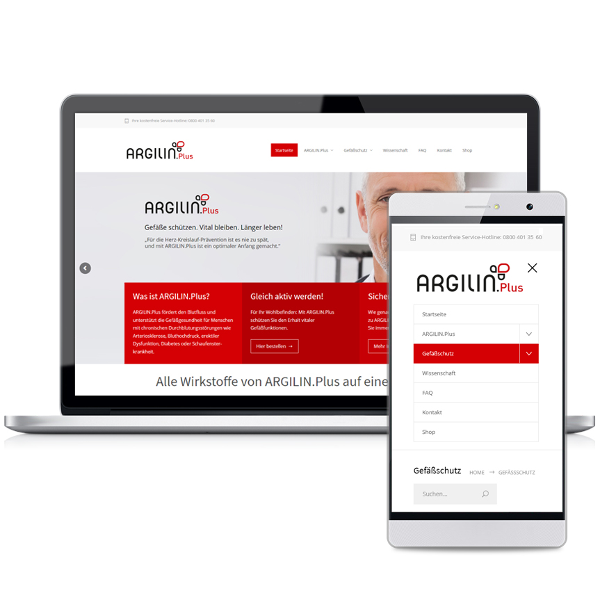 Webseite - Argilin-Plus.com