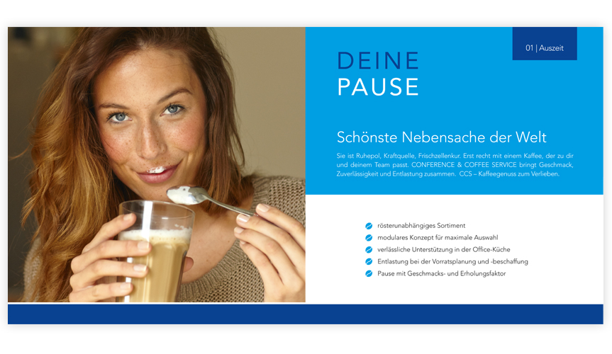 Imagebroschüre - Conference & Coffee Service