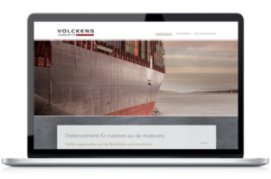 Webseite Volckens Concepts GmbH & Co.KG