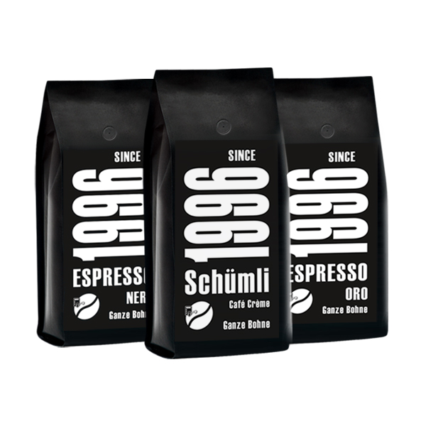 Abbildung Produkte - ORO/NERO/Schümli - King Bean Coffee Service